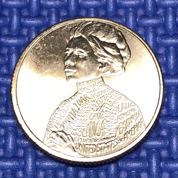 Rare U.S. In Cod We Trust Error Quarter Coin Collectible Jovita Idar 2023 P - Picture 2 of 4